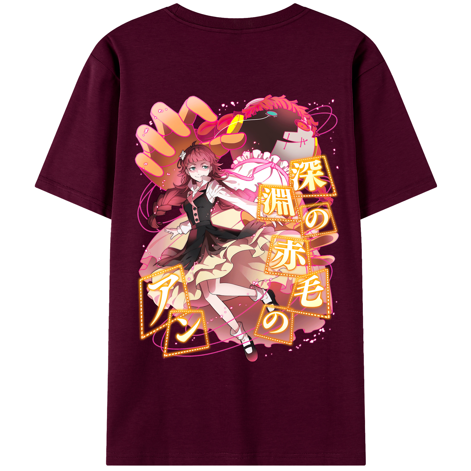 （画像用） 文豪ストレイドッグス Bungo Stray Dogs レディース半袖Tシャツ(バックプリント)